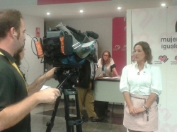 Laly Barrios, presidenta Mujeres en Igualdad de Málaga
