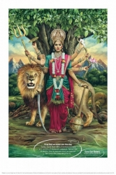 Durga, diosa de la victoria del bien sobre el mal