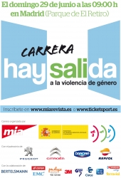 La I Carrera Hay Salida se disputará el 29 de junio en Madrid